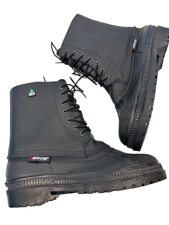Baffin Whitehorse Industrial Steel Toe & Plate Insulated Winter Work BootsSz 13